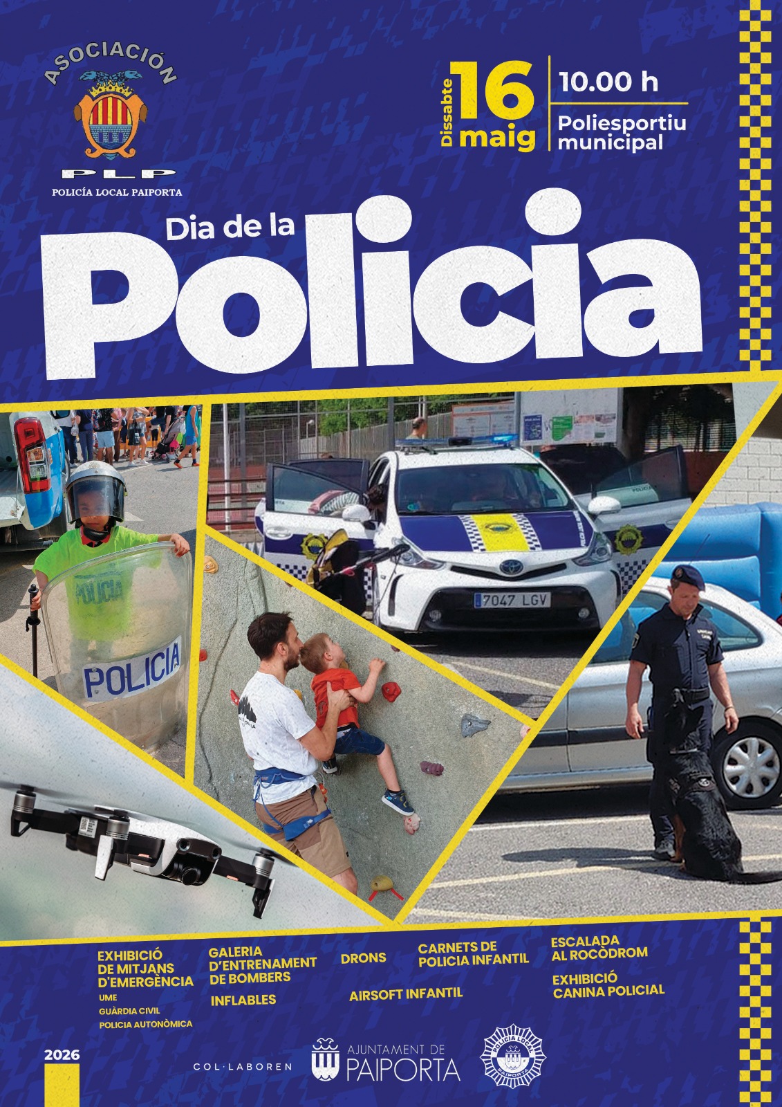 📢 ¡GRAN EVENTO FAMILIAR EN PAIPORTA! 🚓🚔